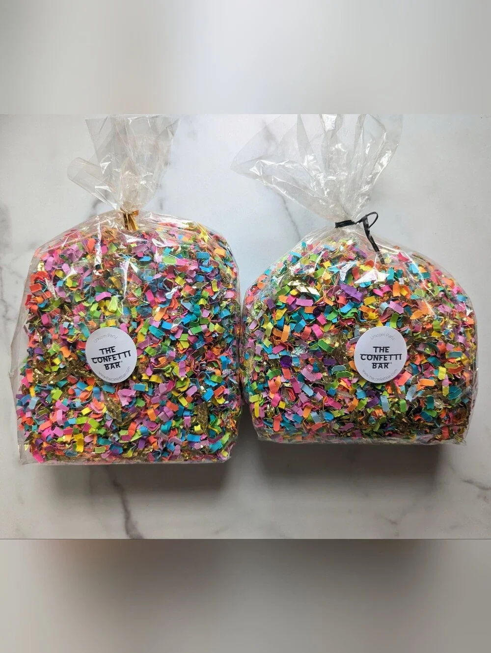 Paper Confetti Mix With Sparkle - birthday parties, tablescapes, party planners